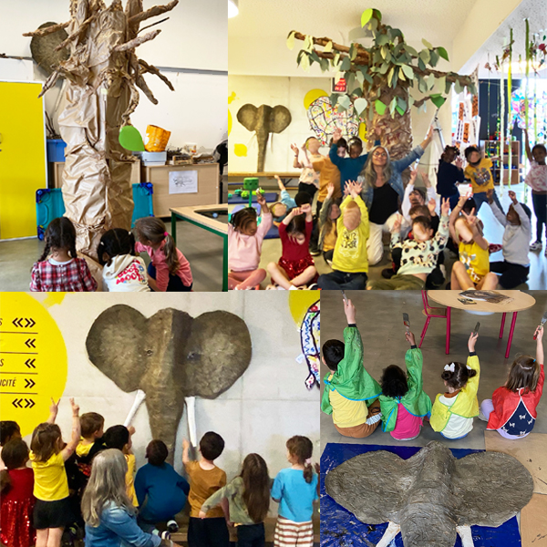 Projet art plastique, maternelle Clamart