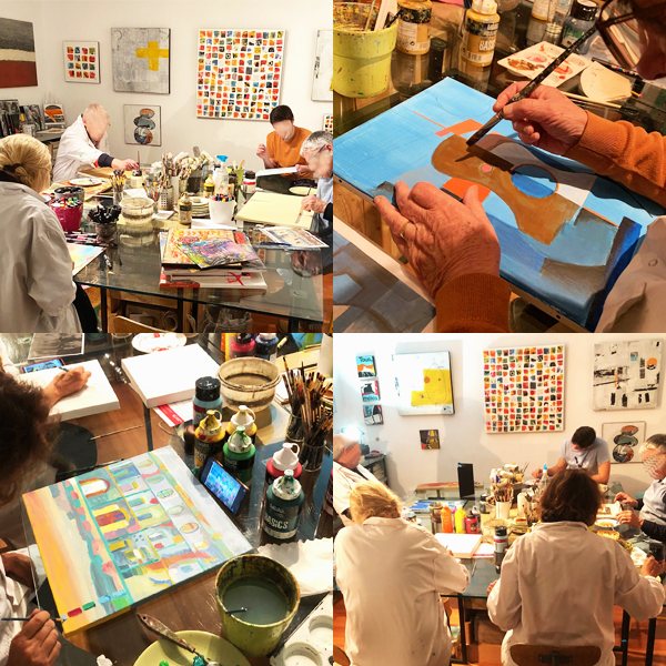 Cours de peinture adulte